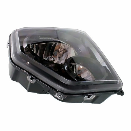 2010-2012 Jeep Liberty Headlight Passenger Side Halogen Black Bezel – Angle View (CH2503227)