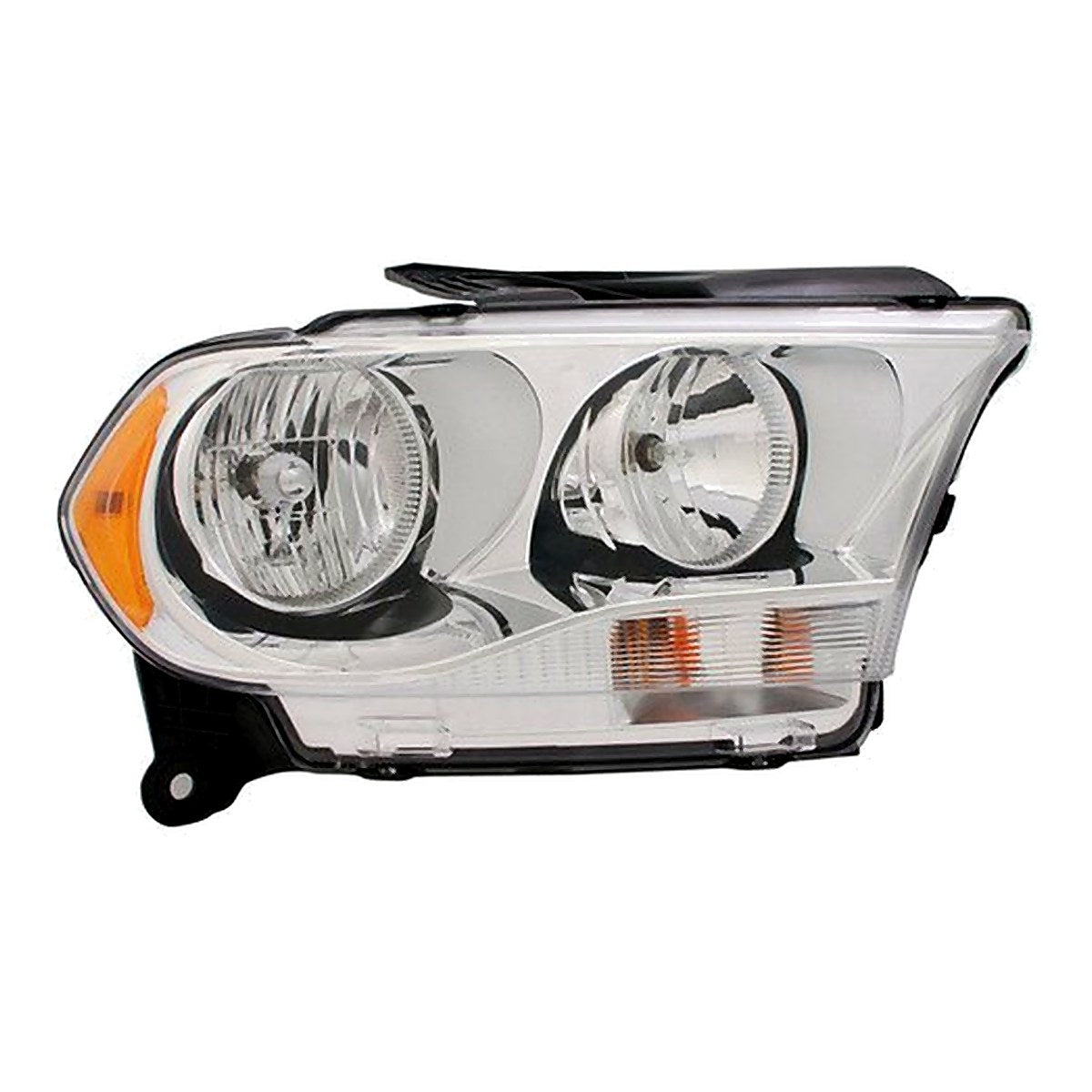 2011-2013 Dodge Durango Headlight Passenger Side Halogen With Chrome Trim – CH2503228