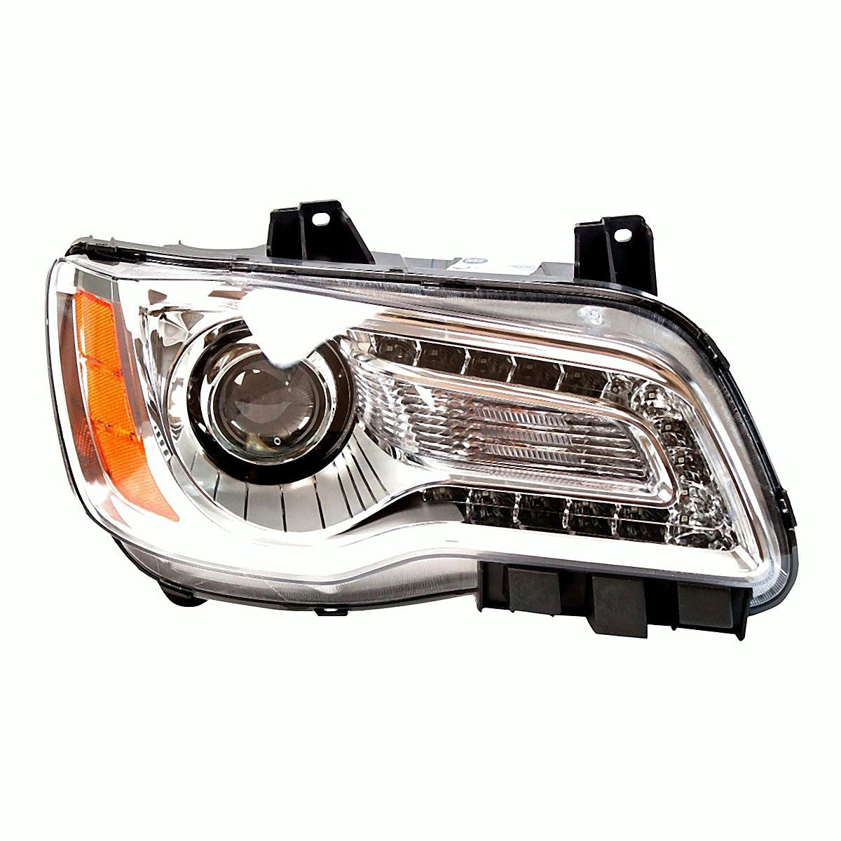 2011-2014 Chrysler 300 Headlight Passenger Side Halogen Chrome Bezel – CH2503231