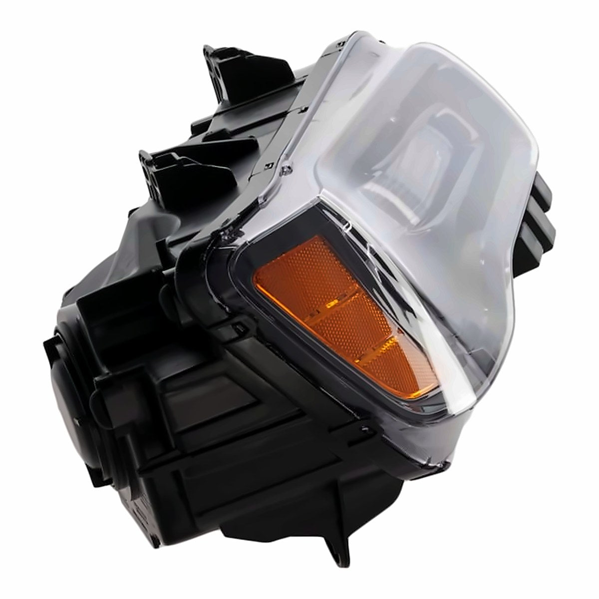 2012-2014 Chrysler 300 Headlight Passenger Side Halogen Black Bezel – Angle View (CH2503235)