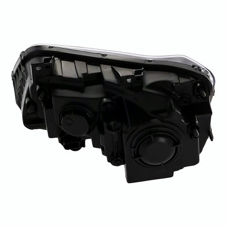 2012-2014 Chrysler 300 Headlight Passenger Side Halogen Black Bezel – Back View (CH2503235)