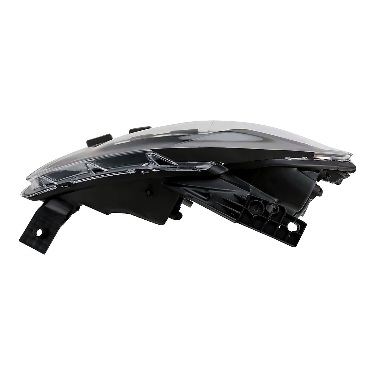 2013-2015 Dodge Dart Headlight Passenger Side Halogen Black Bezel – Angle View (CH2503240)