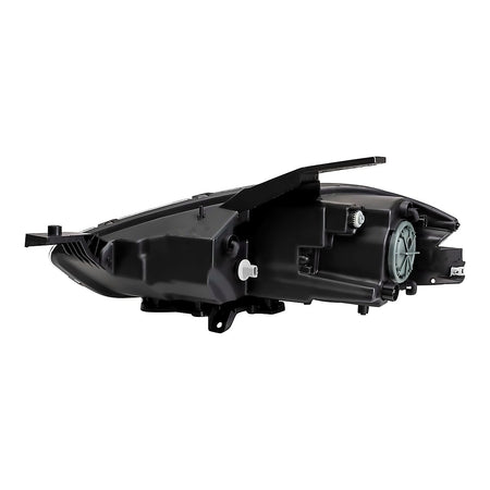 2013-2015 Dodge Dart Headlight Passenger Side Halogen Black Bezel – Close-Up View (CH2503240)