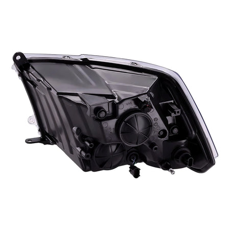 2013-2018 Ram 1500 Headlight Passenger Side Chrome Halogen Without Drl Without Projector Type 2Nd Design With Dual Rear Wheel Reflector – Back View (CH2503242)