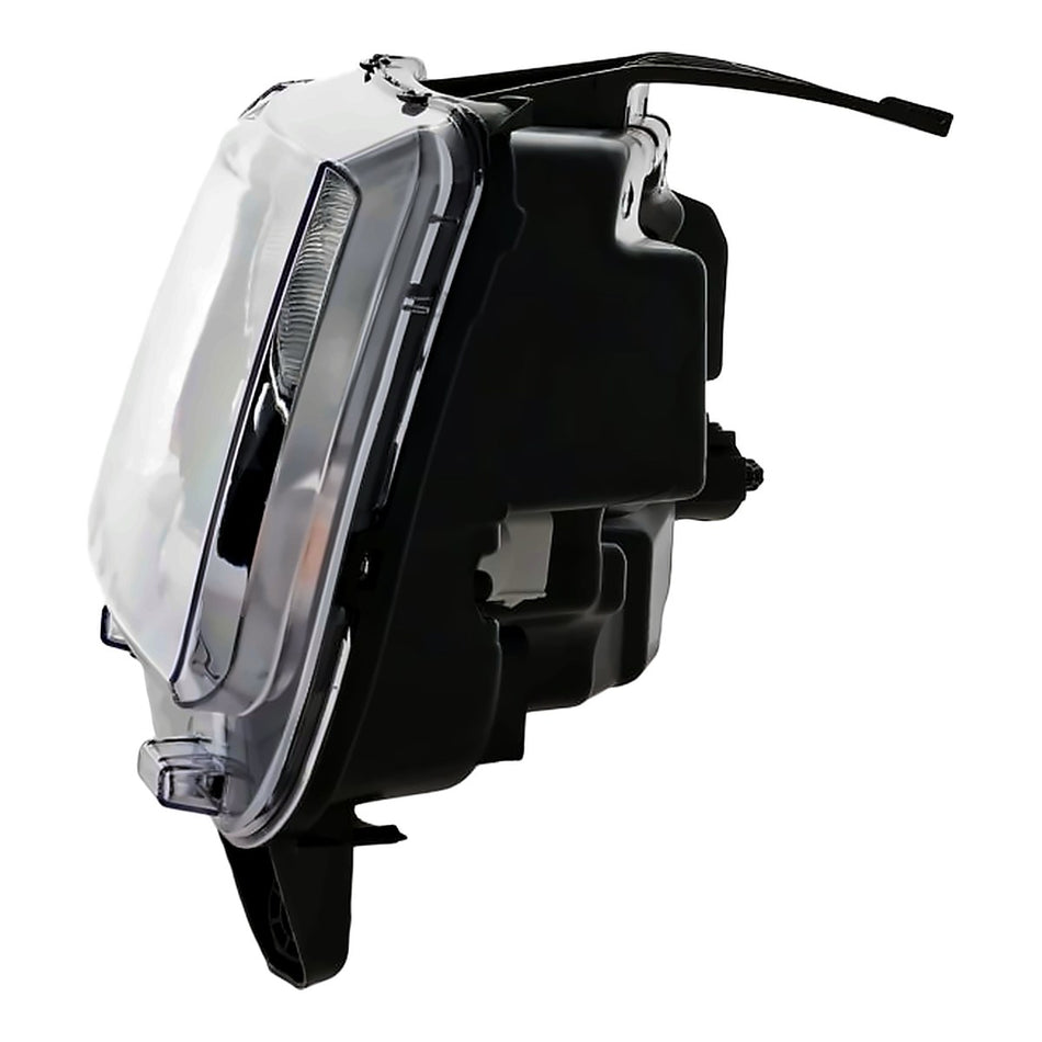 2013-2017 Jeep Compass Headlight Passenger Side Halogen Black Bezel – Side View (CH2503246)