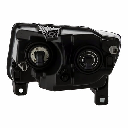 2013-2017 Jeep Compass Headlight Passenger Side Halogen Black Bezel – Installed View (CH2503246)