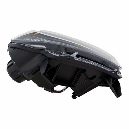 2014-2015 Dodge Durango Headlight Passenger Side Halogen Black Bezel Without Led Drl – Angle View (CH2503255)