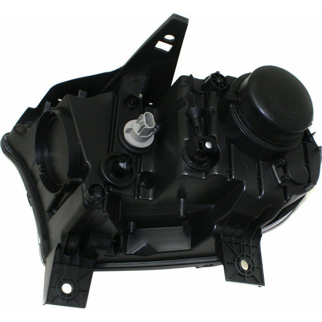 2014-2015 Dodge Durango Headlight Passenger Side Halogen Black Bezel Without Led Drl 