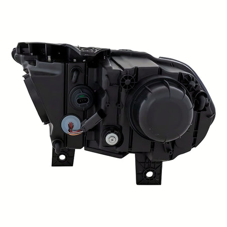 2014-2015 Dodge Durango Headlight Passenger Side Halogen Black Bezel Without Led Drl – Installed View (CH2503255)