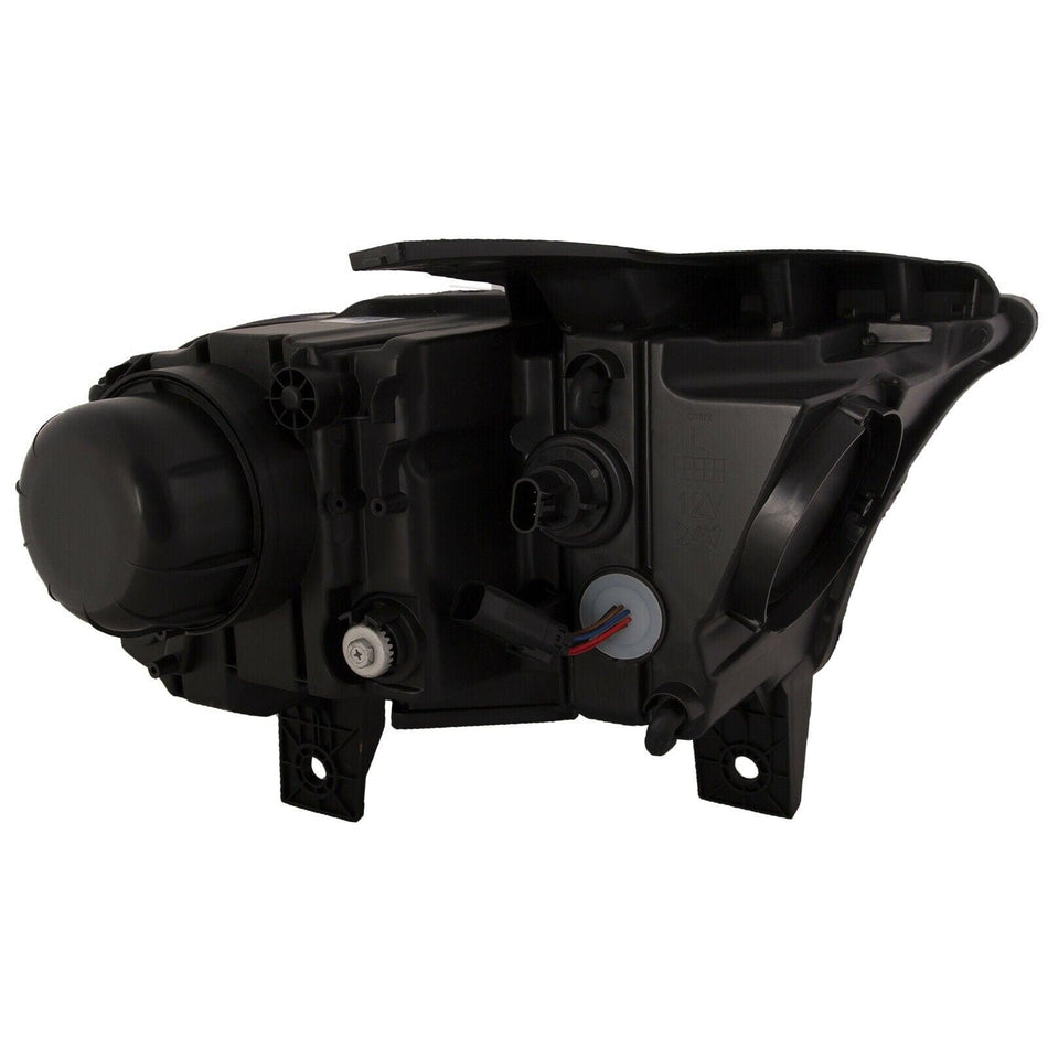 2014-2015 Dodge Durango Headlight Passenger Side Halogen Chrome Bezel Without Led Drl 