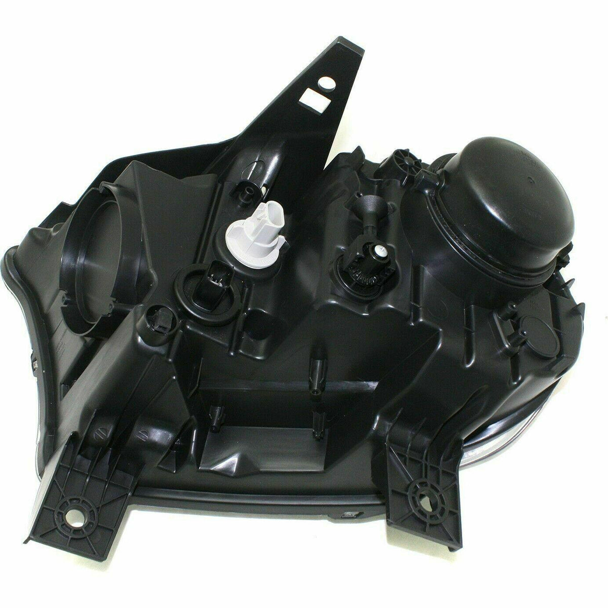 2014-2015 Dodge Durango Headlight Passenger Side Halogen Chrome Bezel With Led Drl 