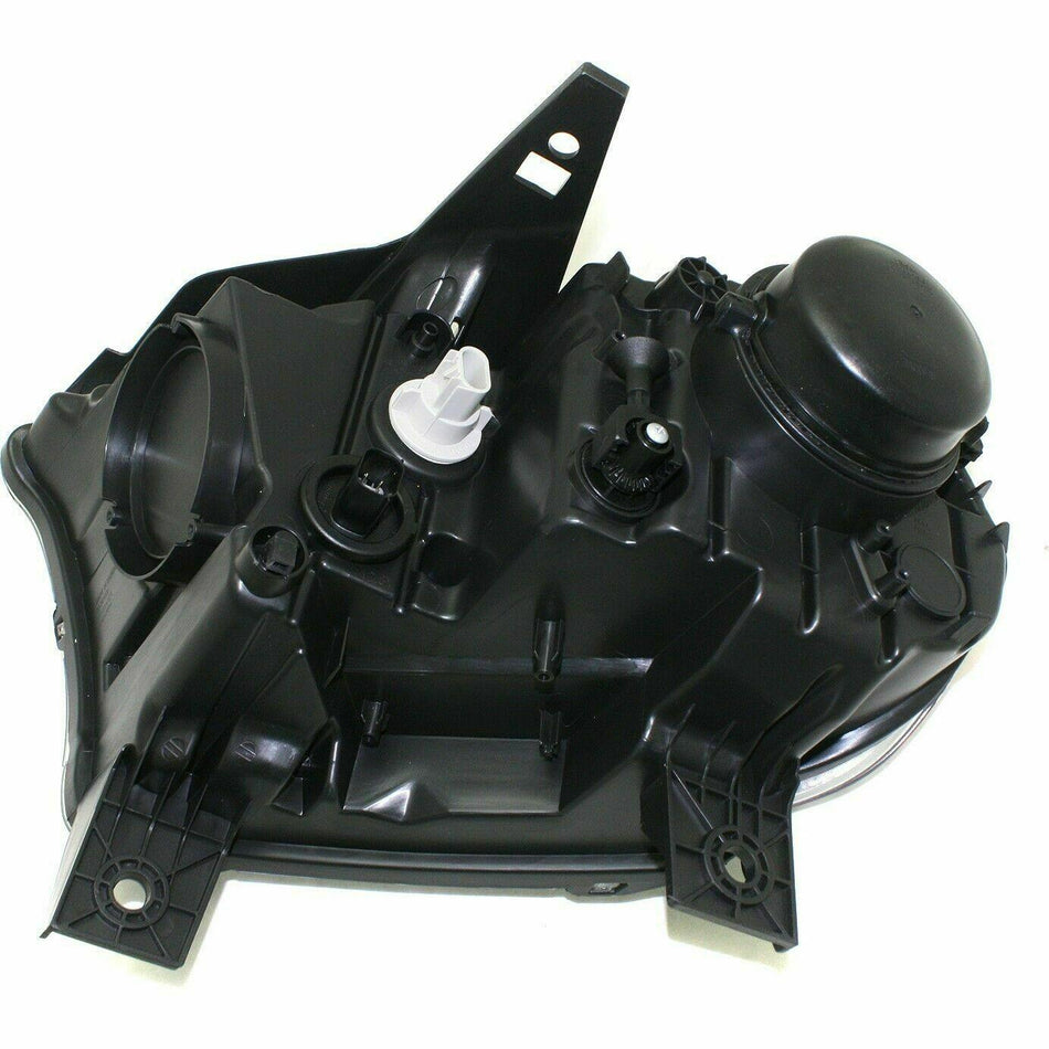 2014-2015 Dodge Durango Headlight Passenger Side Halogen Chrome Bezel With Led Drl 