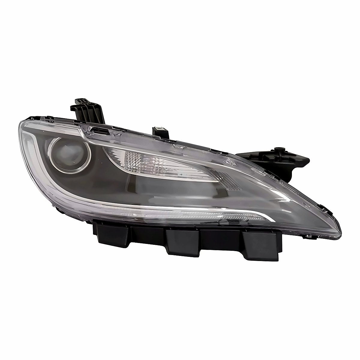 2015-2017 Chrysler 200_Sedan Headlight Passenger Side Without Led Drl Chrome Trim – Front View (CH2503260)