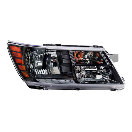 2014-2020 Dodge Journey Headlight Passenger Side Halogen With Black Trim – Front View (CH2503265)