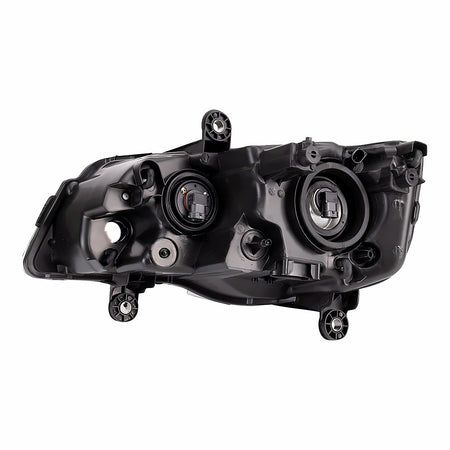 2014-2016 Chrysler Town_And_Country Headlight Passenger Side Halogen With Black Bezel – Back View (CH2503266)