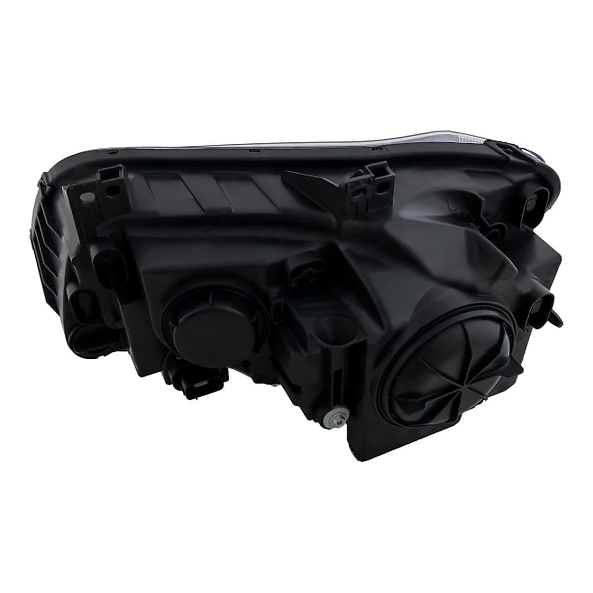 2015-2017 Chrysler 300 Headlight Passenger Side Halogen Black Bezel – Back View (CH2503269)