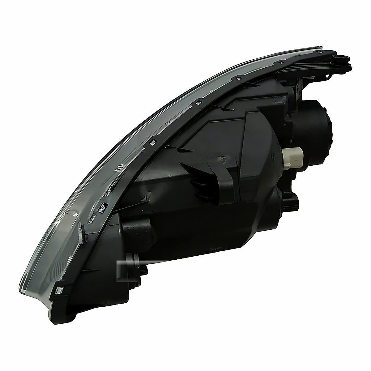 2011-2014 Chrysler 200_Convertible Headlight Passenger Side Halogen Black Bezel S Model – Angle View (CH2503275)