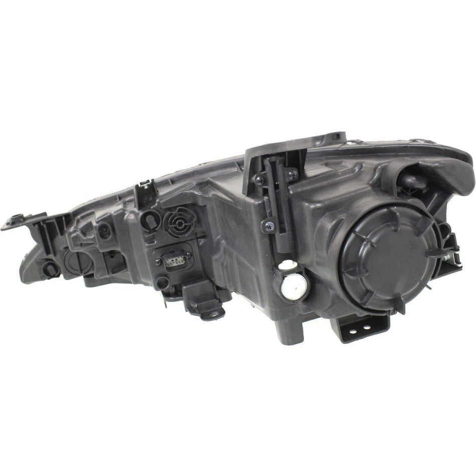 2016-2017 Chrysler 200_Sedan Headlight Passenger Side Halogen With Led With Chrome Trim 