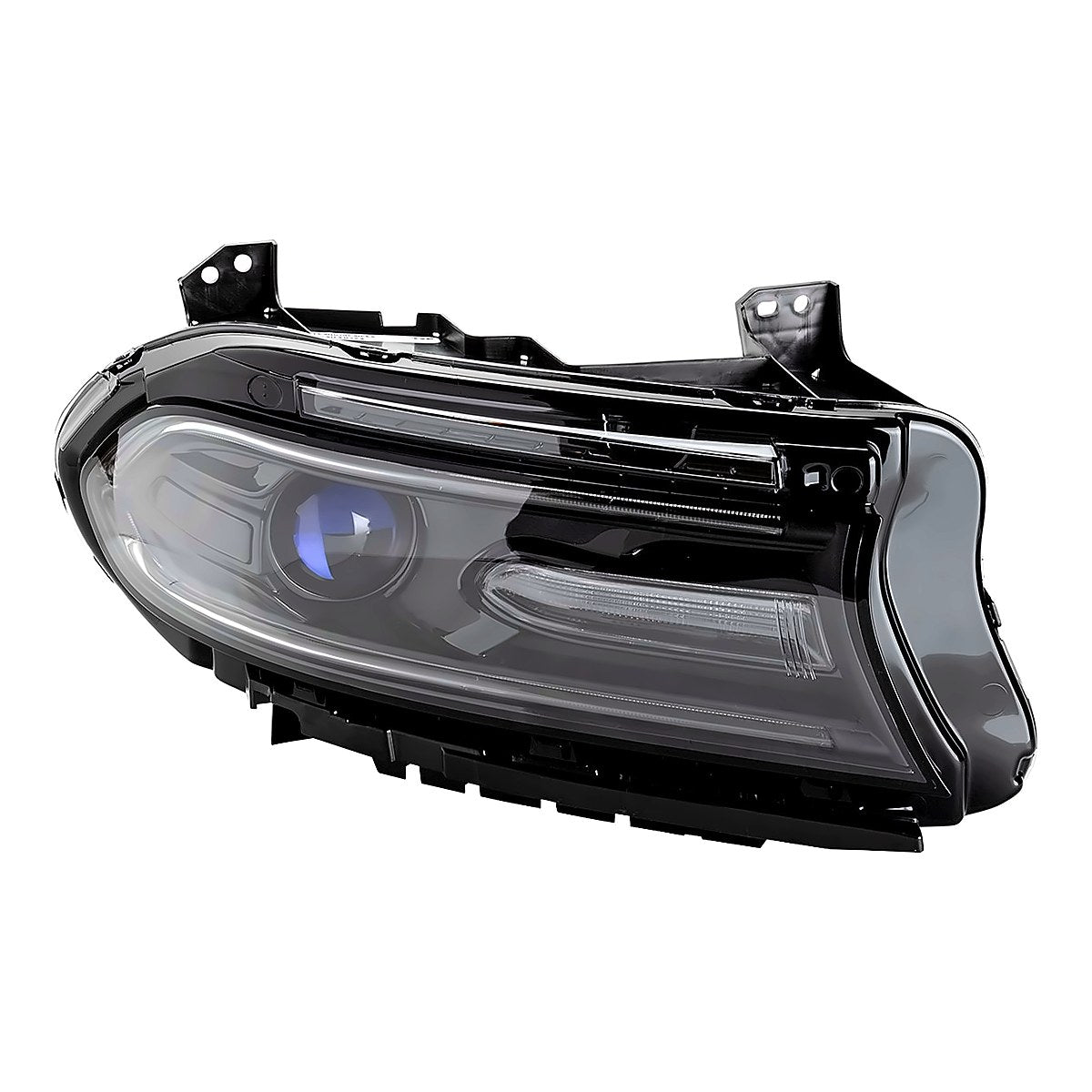 2016-2017 Dodge Charger Headlight Passenger Side Halogen With Led Drl Without Logo – Front View (CH2503296)