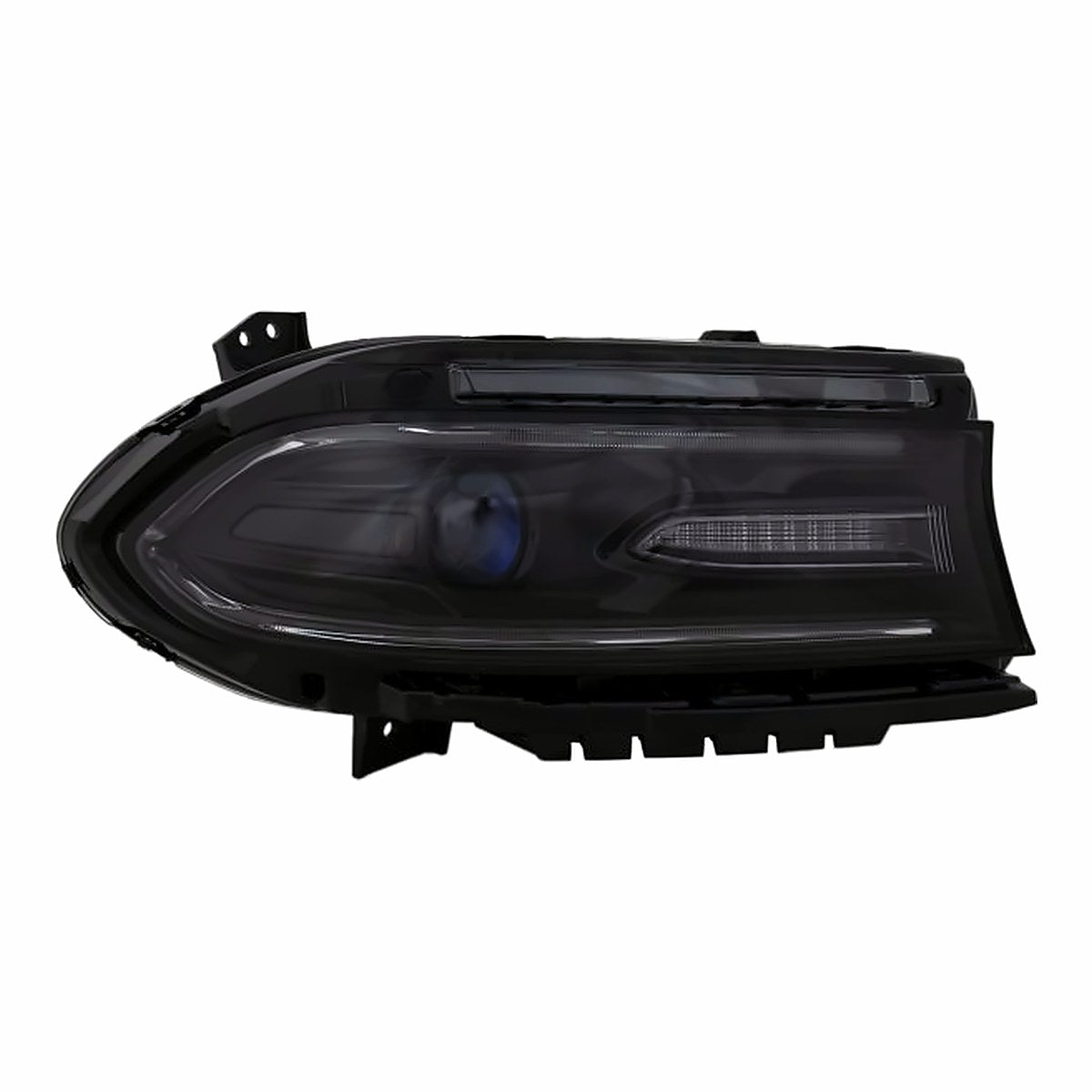 2016-2017 Dodge Charger Headlight Passenger Side Halogen With Led Drl Without Logo – Side View (CH2503296)