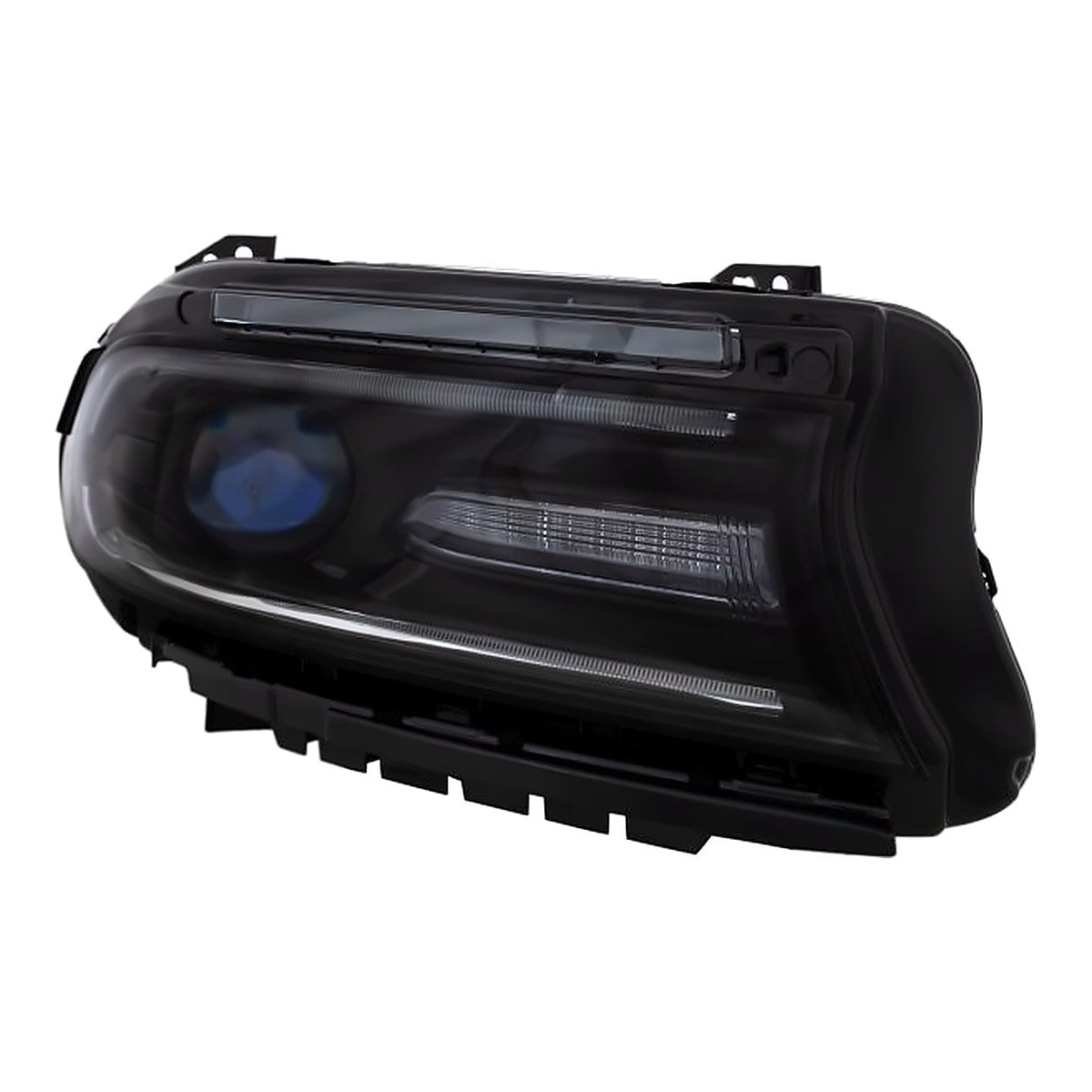 2016-2017 Dodge Charger Headlight Passenger Side Halogen With Led Drl Without Logo – Angle View (CH2503296)
