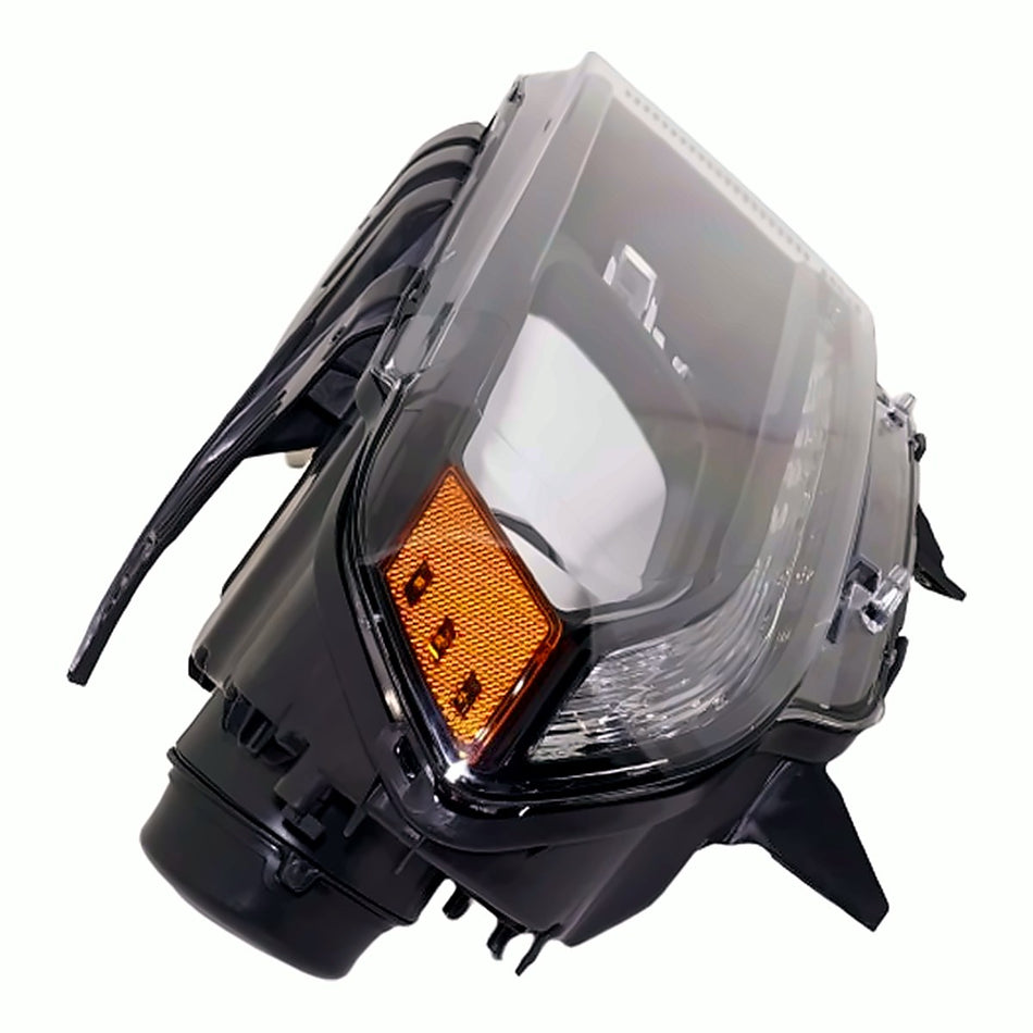 2016-2021 Dodge Durango Headlight Passenger Side Without Led Lamp Chrome Trim – Side View (CH2503303)