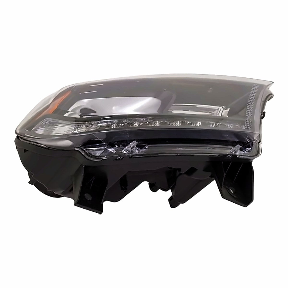 2016-2021 Dodge Durango Headlight Passenger Side Without Led Lamp Chrome Trim – Angle View (CH2503303)