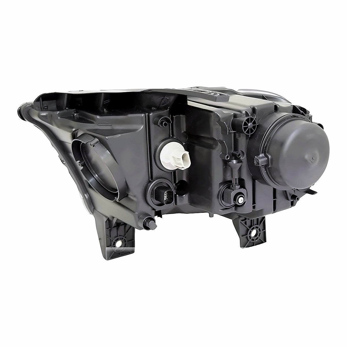 2016-2021 Dodge Durango Headlight Passenger Side Without Led Lamp Chrome Trim – Back View (CH2503303)