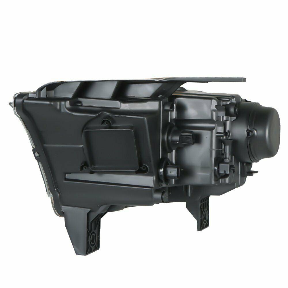 2016-2021 Dodge Durango Headlight Passenger Side Halogen Black Bezel With Led Drl 