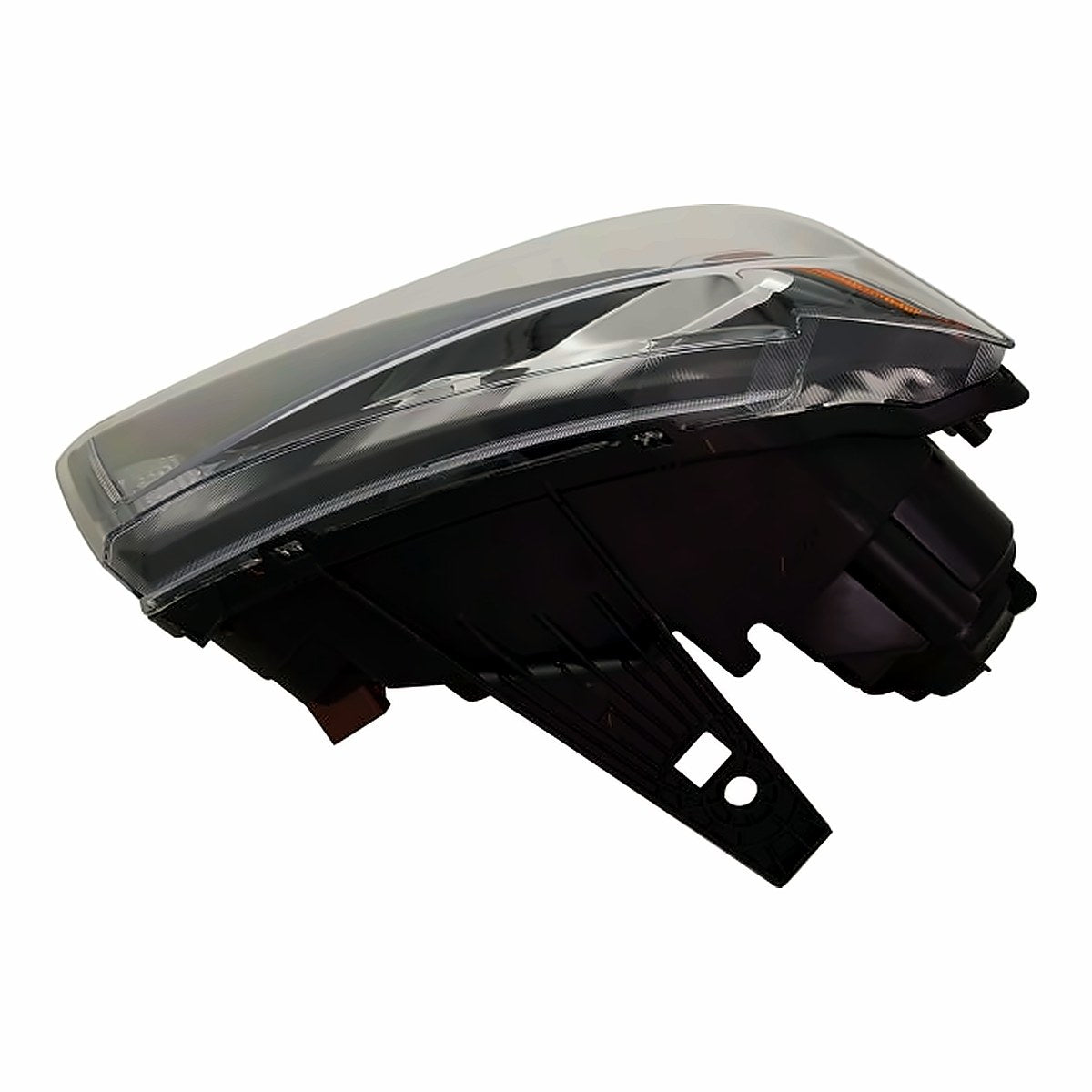 2014-2016 Jeep Grand_Cherokee Headlight Passenger Side Halogen Std Type Black Bezel – Detail View (CH2503308)