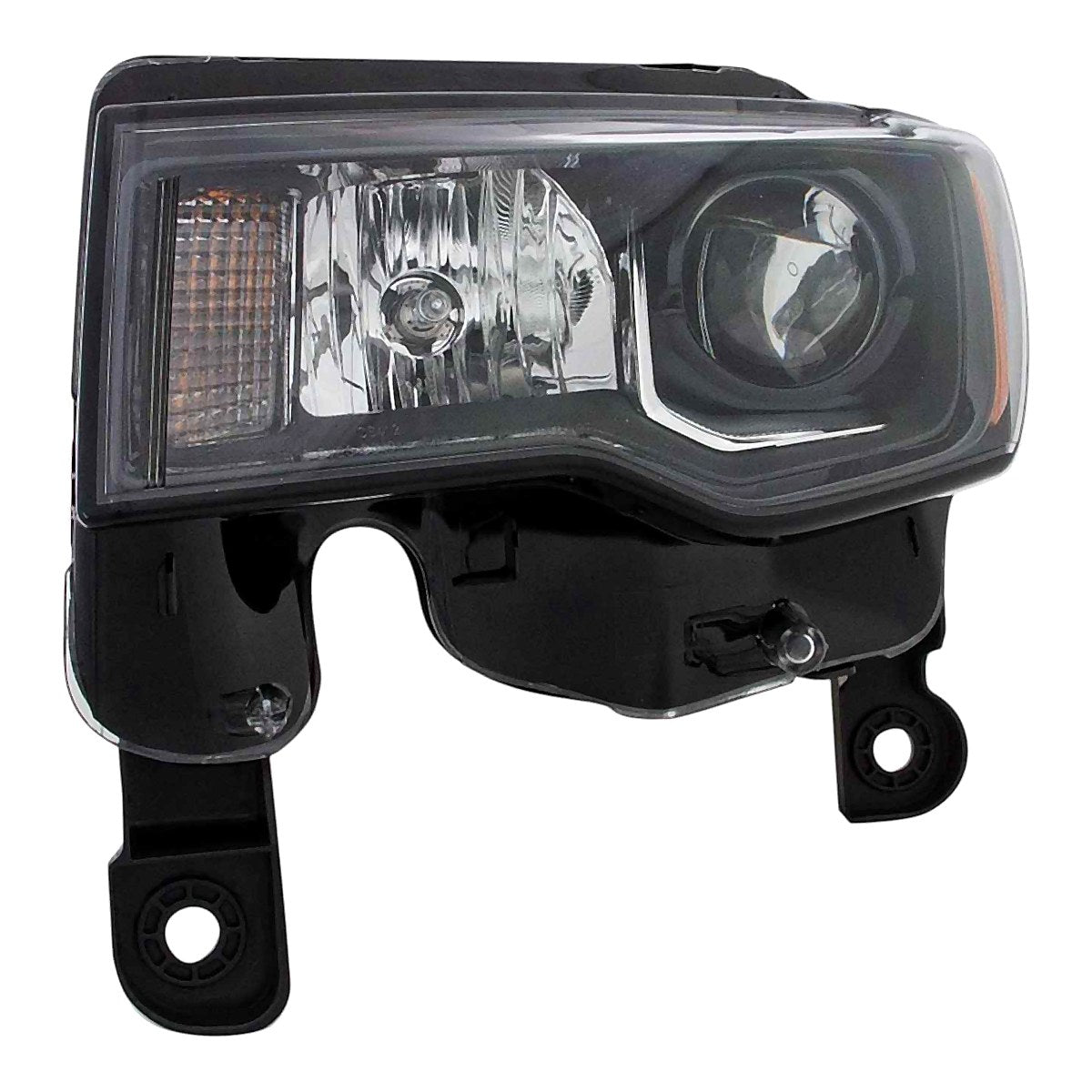 2017-2021 Jeep Grand_Cherokee Headlight Passenger Side Halogen With Black Bezel – CH2503309-2