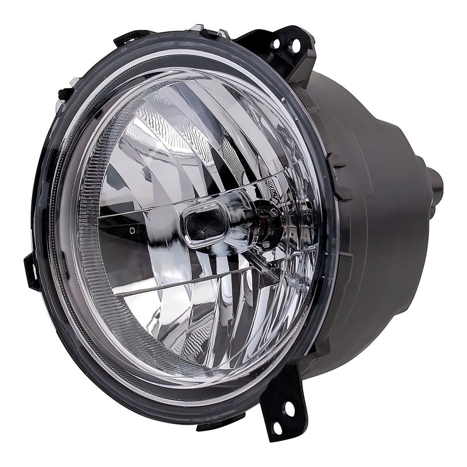 2018-2025 Jeep Wrangler Headlight Passenger Side - side angle, Part CH2503314