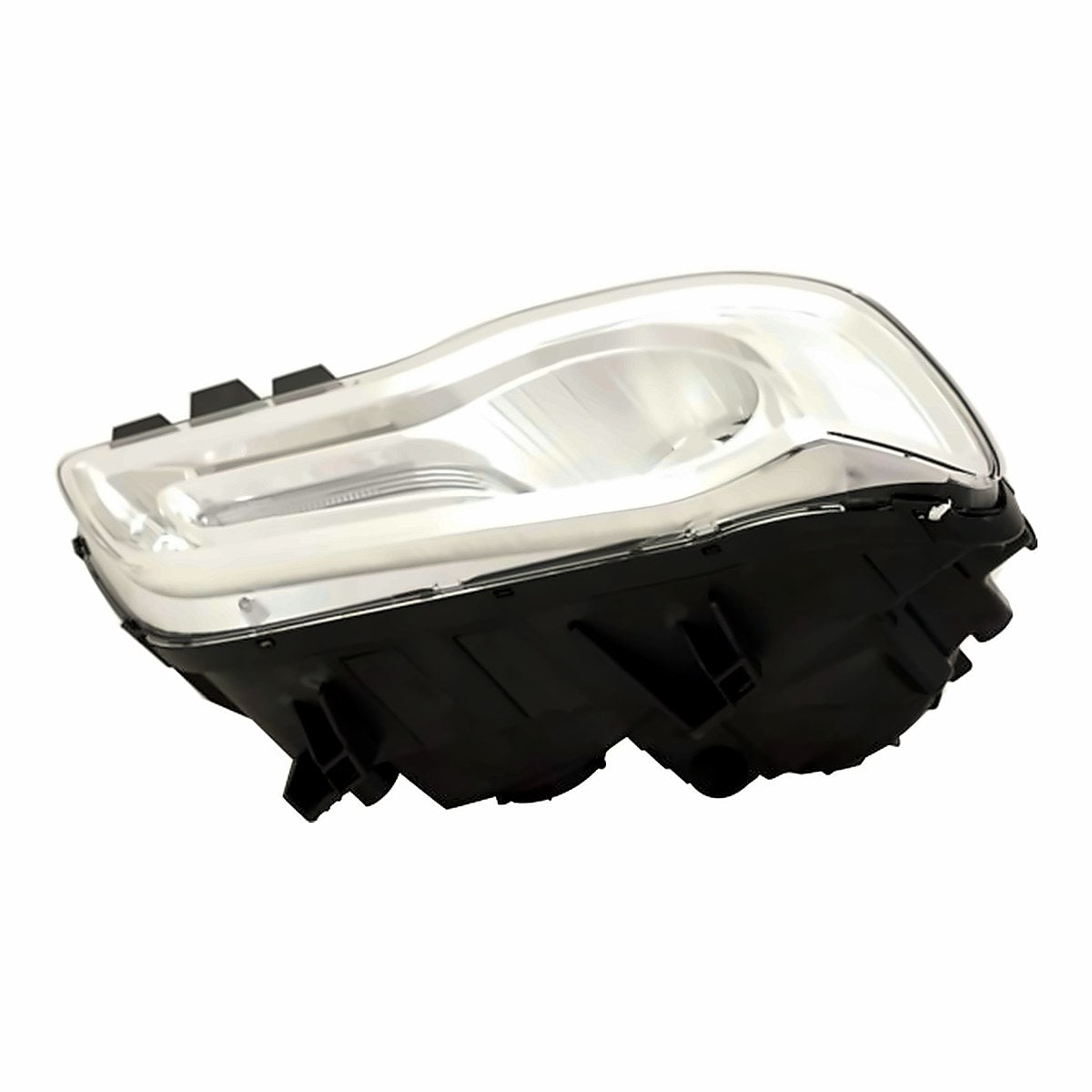 2018-2023 Chrysler 300 Headlight Passenger Side Halogen With Chrome Bezel Projector Type – Close-Up View (CH2503322)
