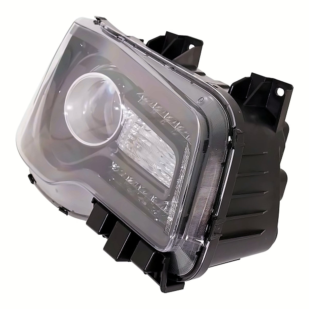 2018-2023 Chrysler 300 Headlight Passenger Side Halogen Black Projection Type – Side View (CH2503331)