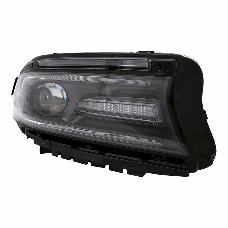 2018-2022 Dodge Charger Headlight Passenger Side Halogen Led With Drl – Side View (CH2503337)