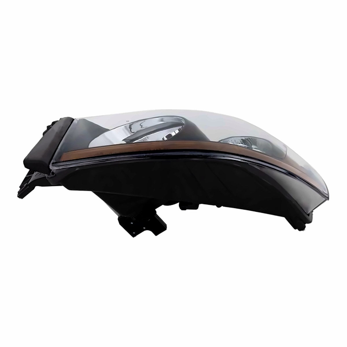 2006 Dodge 1500 Headlight Driver Side With Black Beezel – Detail View (CH2518115)