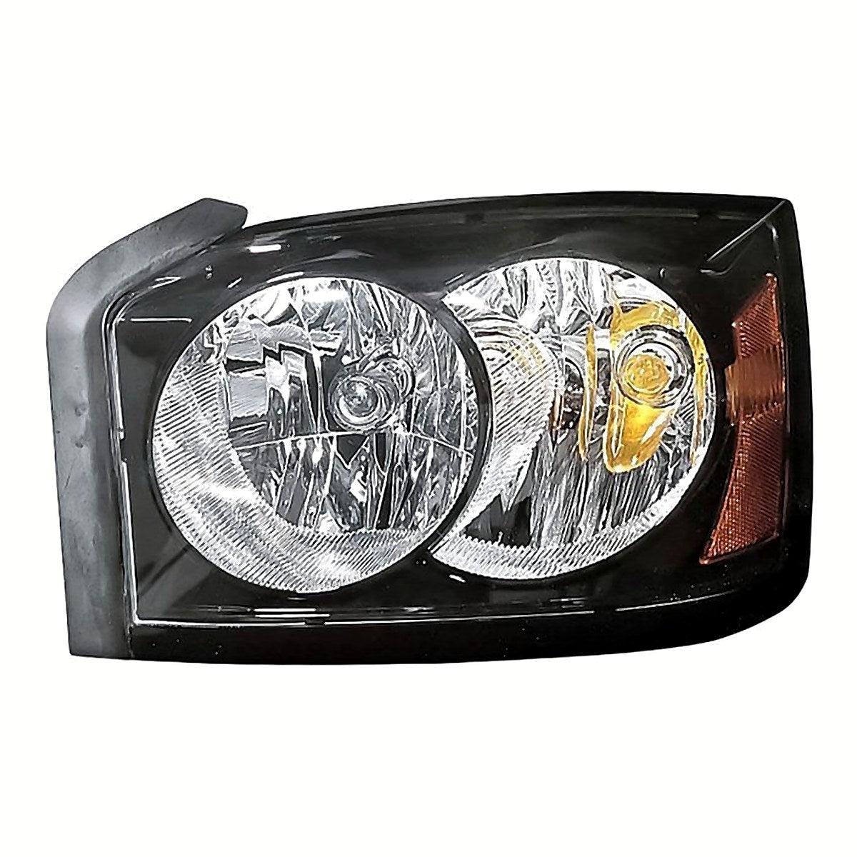 2006-2007 Dodge Dakota Headlight Driver Side Black Bezel – CH2518116