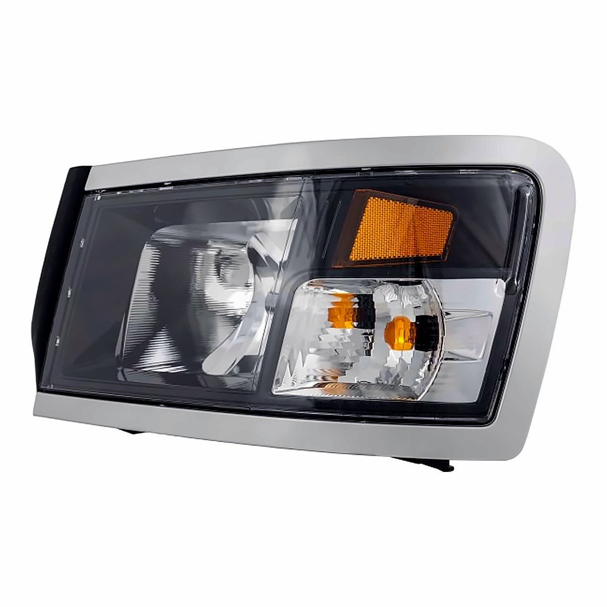 2008-2010 Dodge Dakota Headlight Driver Side With Black Bezel – Side View (CH2518127)