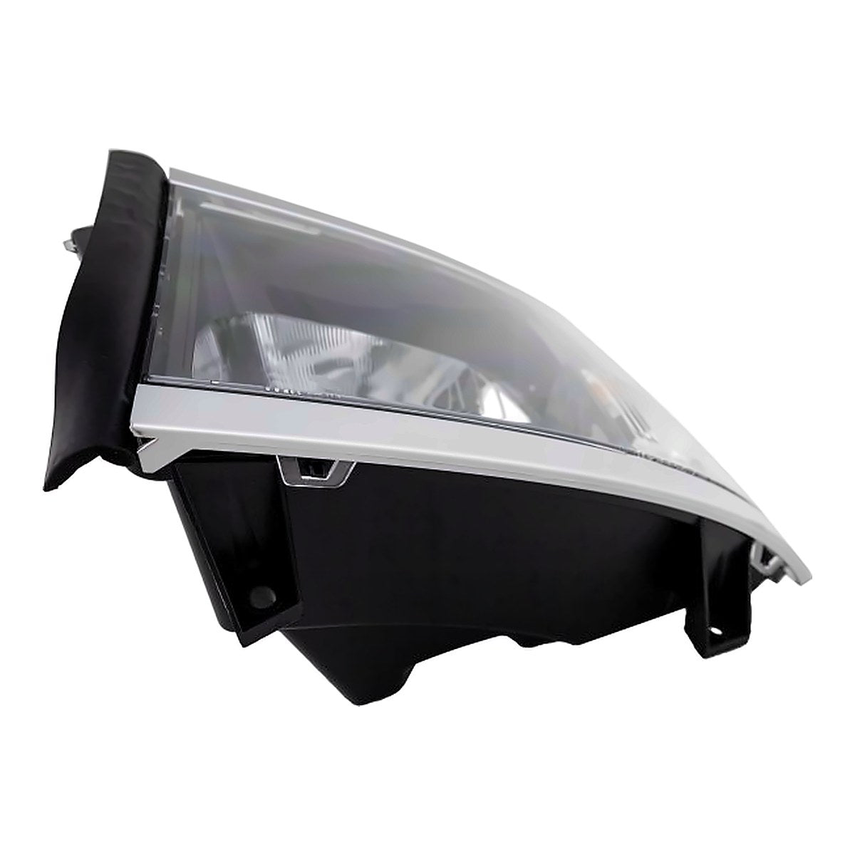 2008-2010 Dodge Dakota Headlight Driver Side With Black Bezel – Detail View (CH2518127)