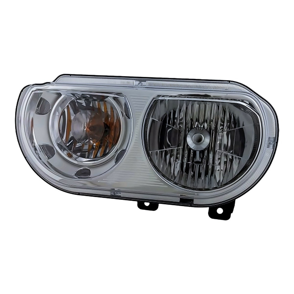 2008-2014 Dodge Challenger Headlight Driver Side Halogen – Front View (CH2518137)