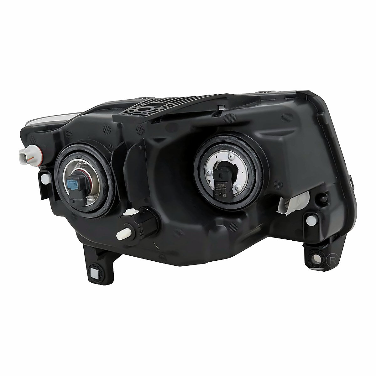 2011-2013 Jeep Compass Headlight Driver Side Code Lmb Without Black Trim Without Leveling – Back View (CH2518139)
