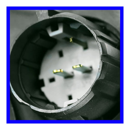 2013-2015 Dodge Dart Headlight Driver Side Halogen Chrome Bezel – Back View (CH2518143)