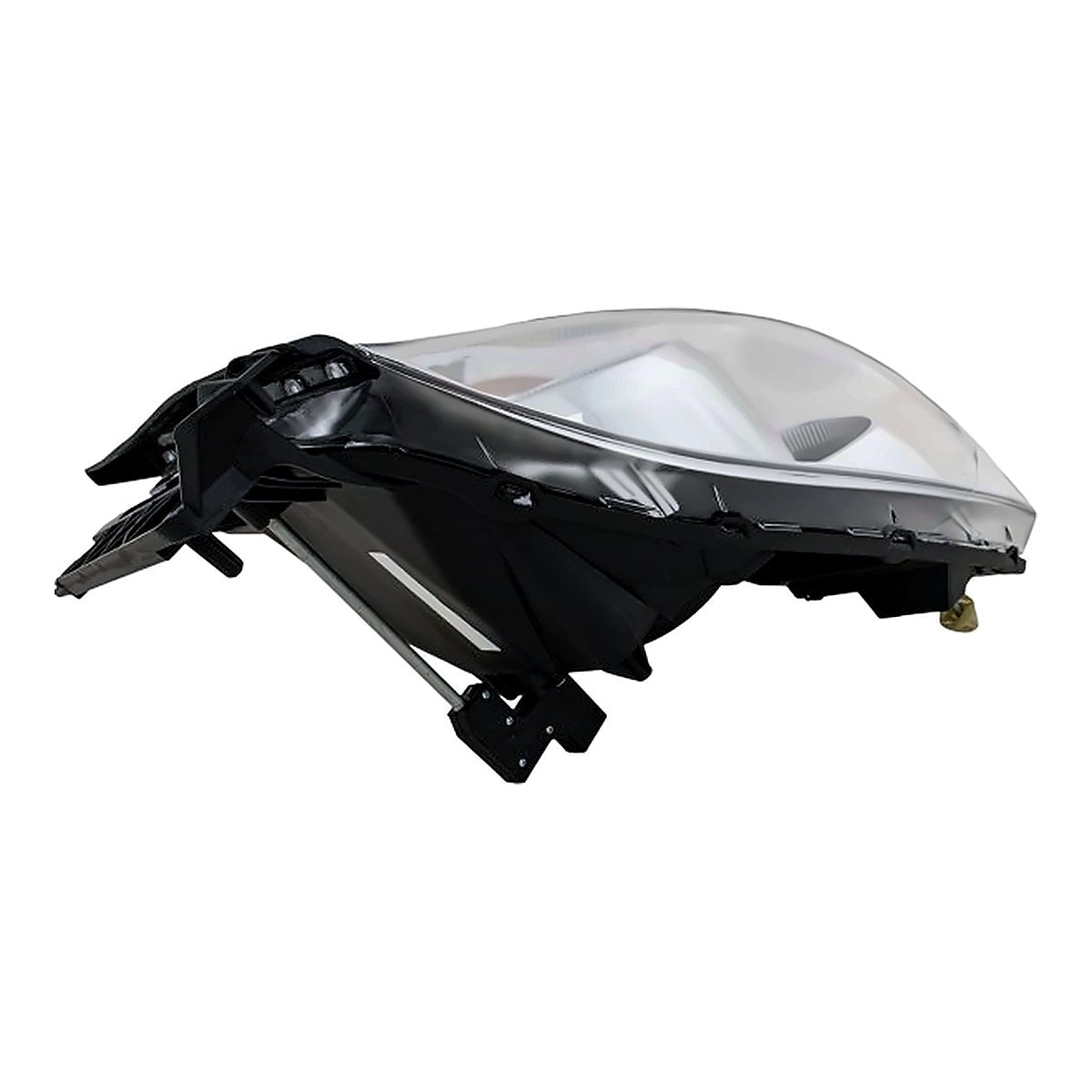 2006 Dodge Ram_Mega_Cab Headlight Passenger Side Without Black Bezel – Installed View (CH2519114)