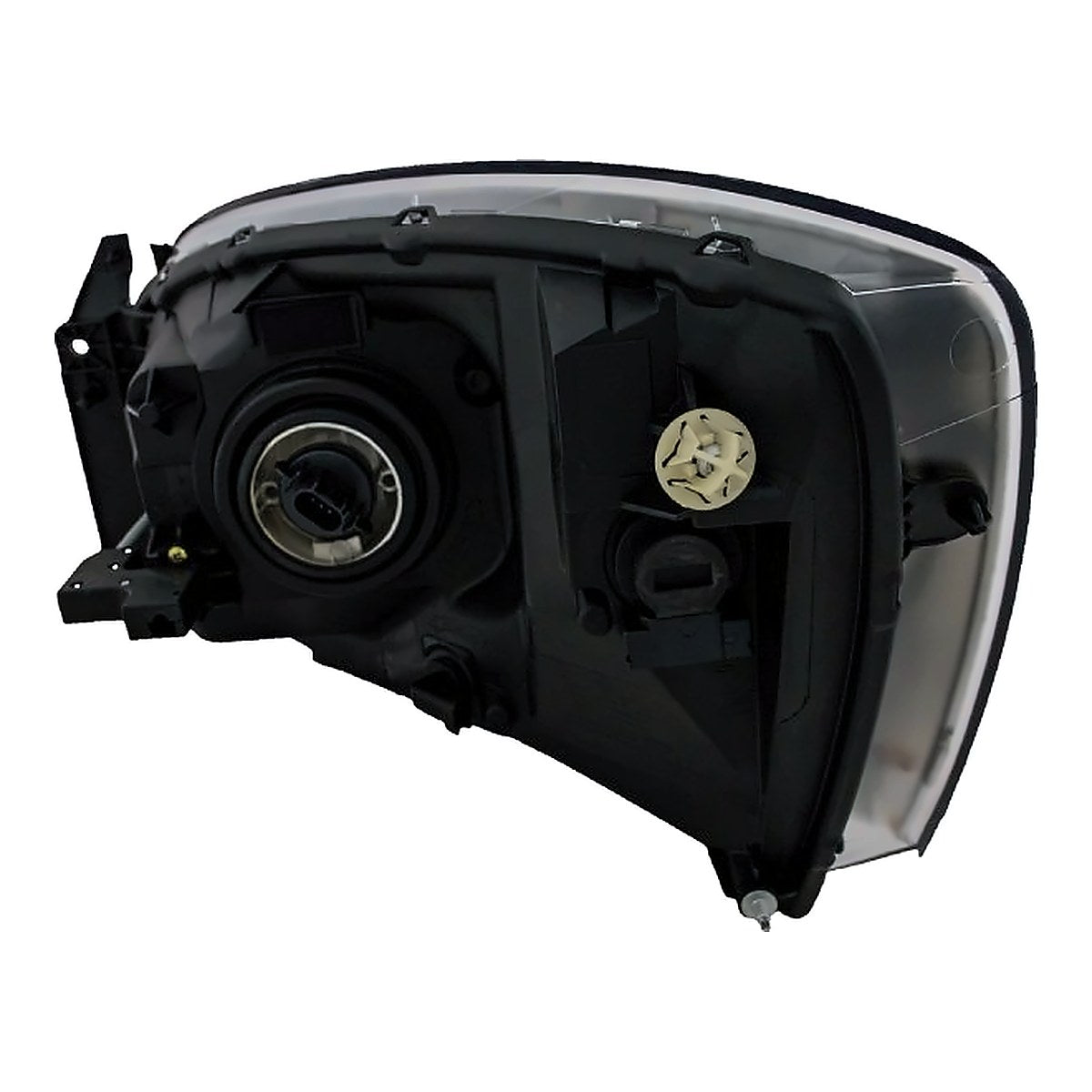 2006 Dodge Ram_Mega_Cab Headlight Passenger Side Without Black Bezel – Back View (CH2519114)