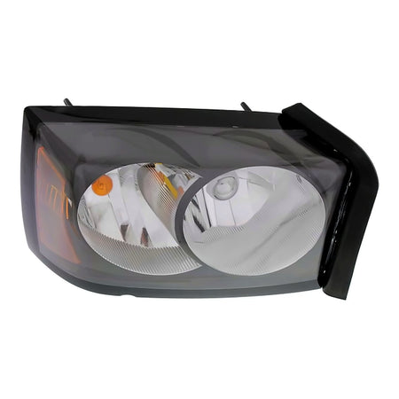 2006-2007 Dodge Dakota Headlight Passenger Side Black Bezel – Detail View (CH2519116)