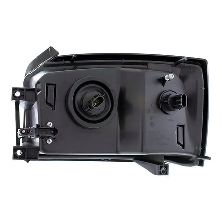 2006-2007 Dodge Dakota Headlight Passenger Side Black Bezel – Close-Up View (CH2519116)