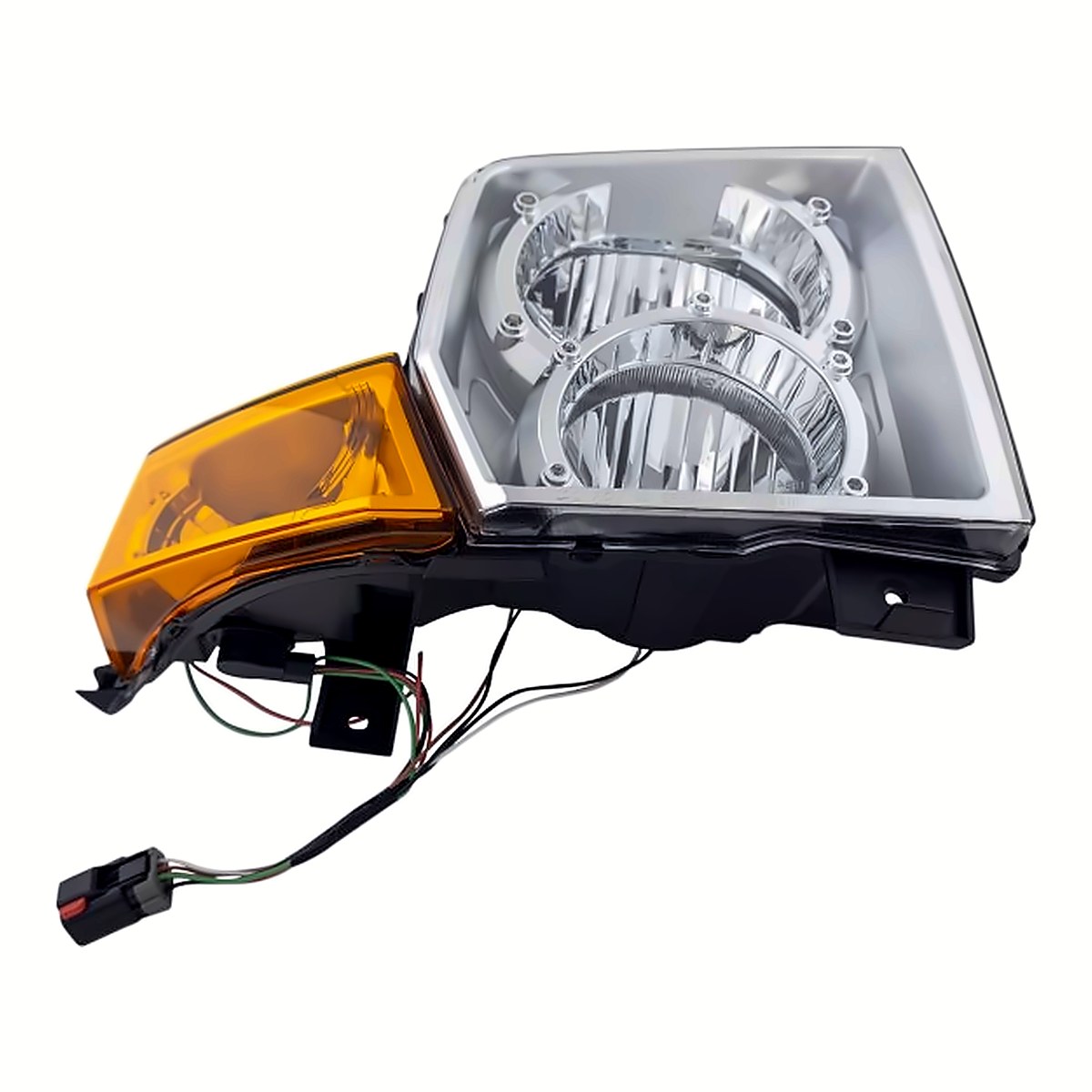 2006-2010 Jeep Commander Headlight Passenger Side Halogen – Close-Up View (CH2519117)