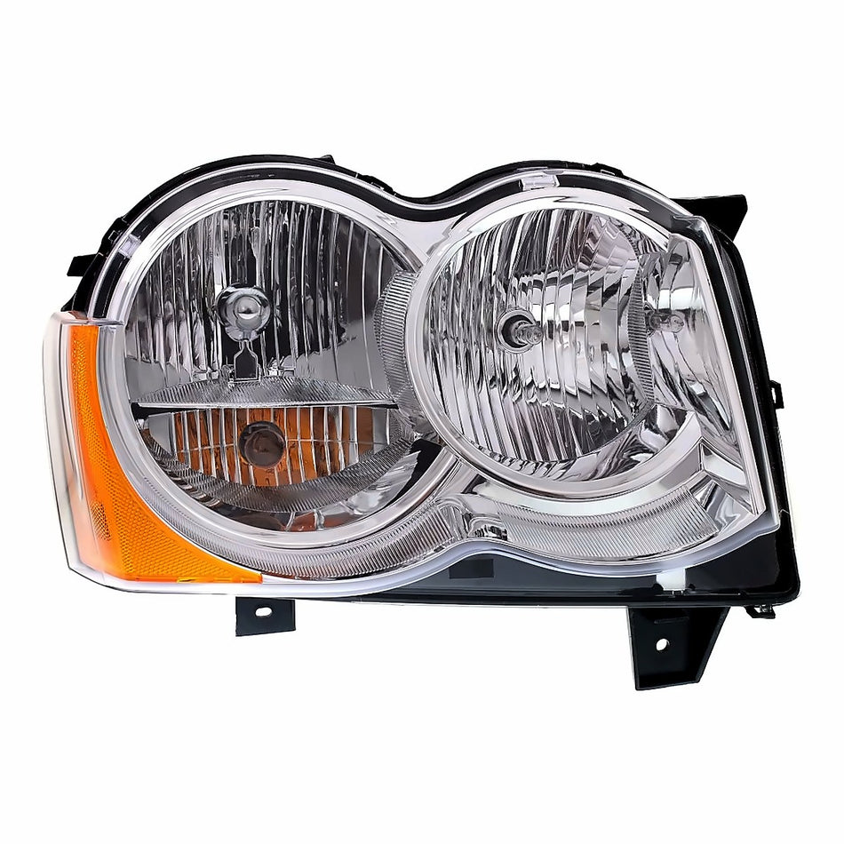 2008-2010 Jeep Grand_Cherokee Headlight Passenger Side – Front View (CH2519131)