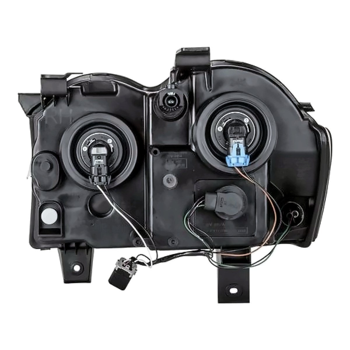 2008-2010 Jeep Grand_Cherokee Headlight Passenger Side – Close-Up View (CH2519131)