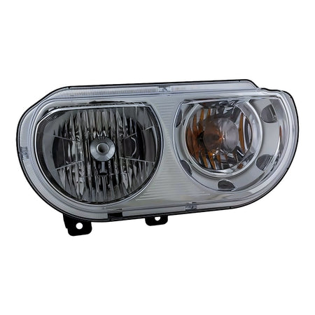 2008-2014 Dodge Challenger Headlight Passenger Side Halogen – Front View (CH2519137)